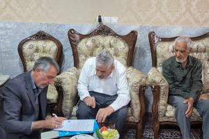 قدم خیر خانواده کیانی در مسیر عدالت آموزشی با اهدای زمینی برای ساخت مدرسه